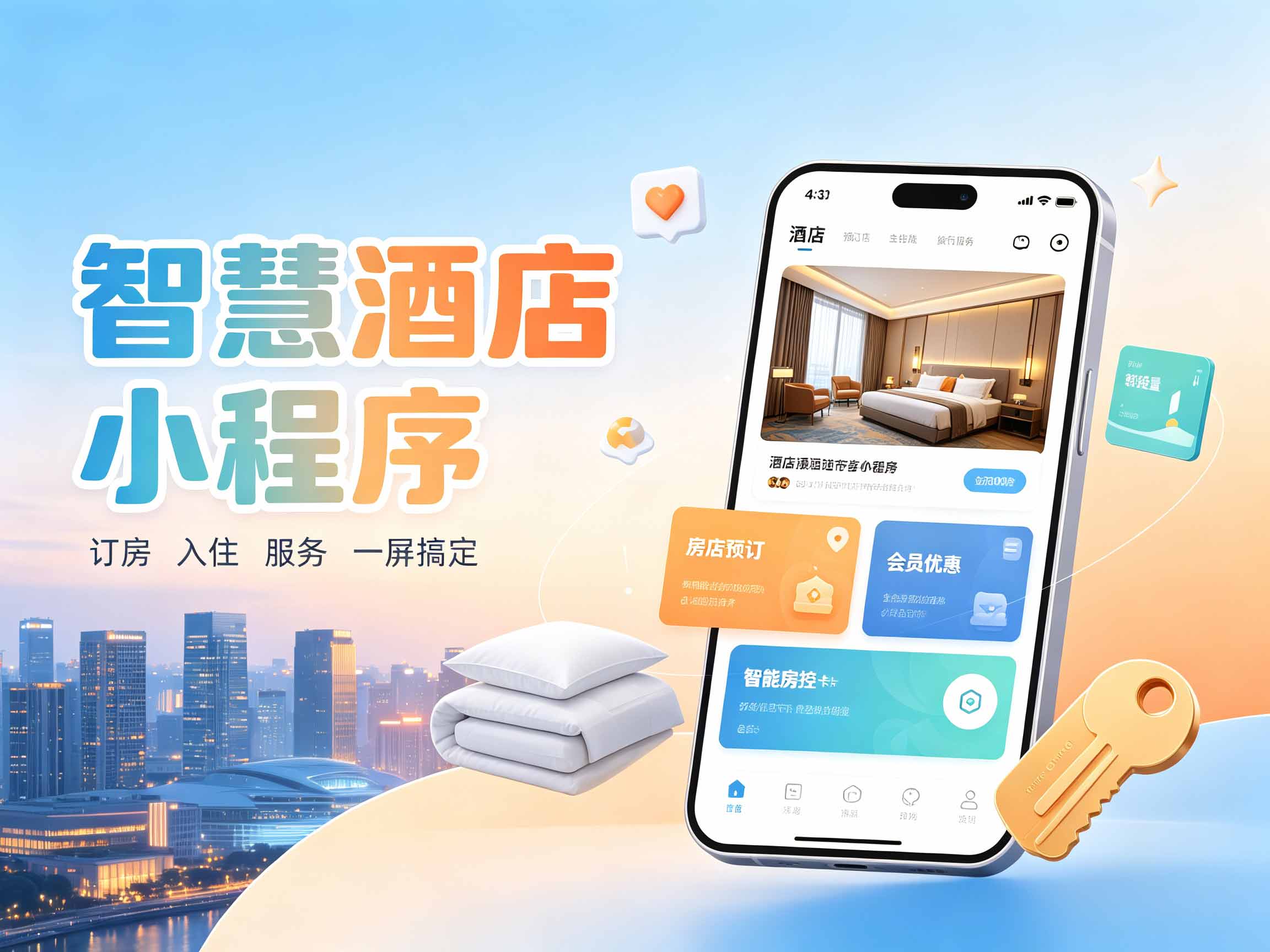 智慧酒店小程序开发